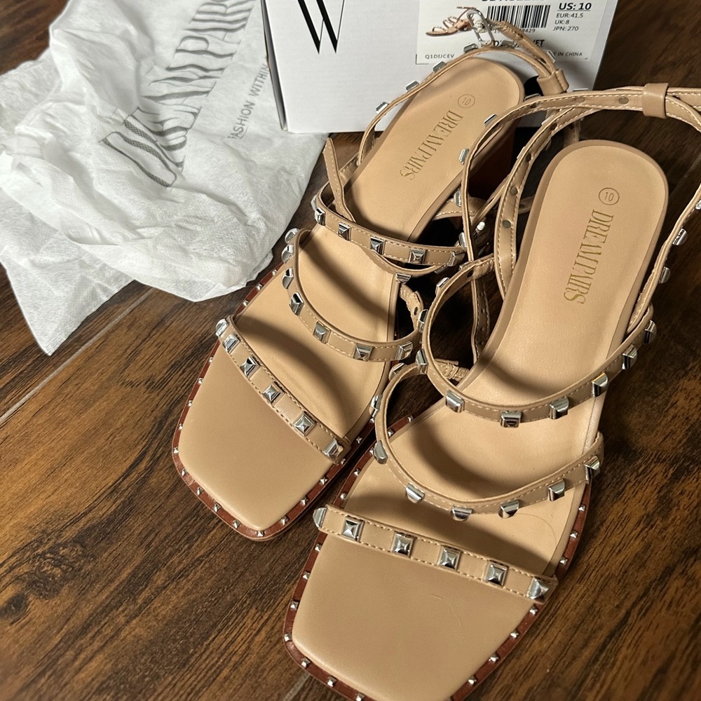 DREAMPARIS Women’s Sandals - Size 10